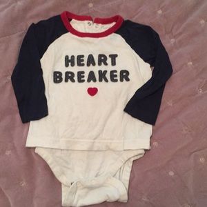 Heartbreaker gap Onesie 12-18 mon